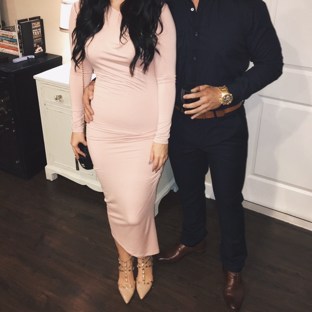 Bodycon maxi dress
